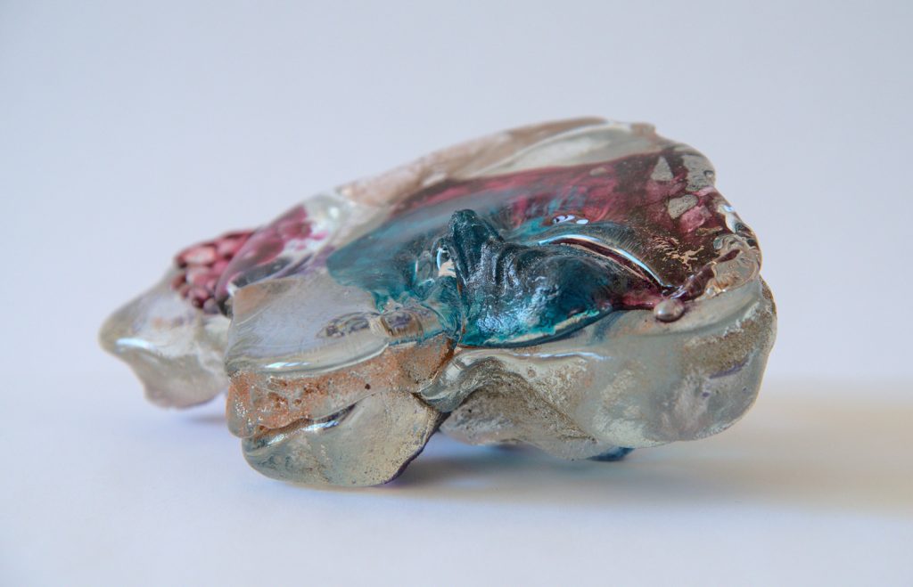 Begonia Crespo Vidal, Glasobjekt, Sandguss, 19 x 13 x 9 cm, 650 EUR