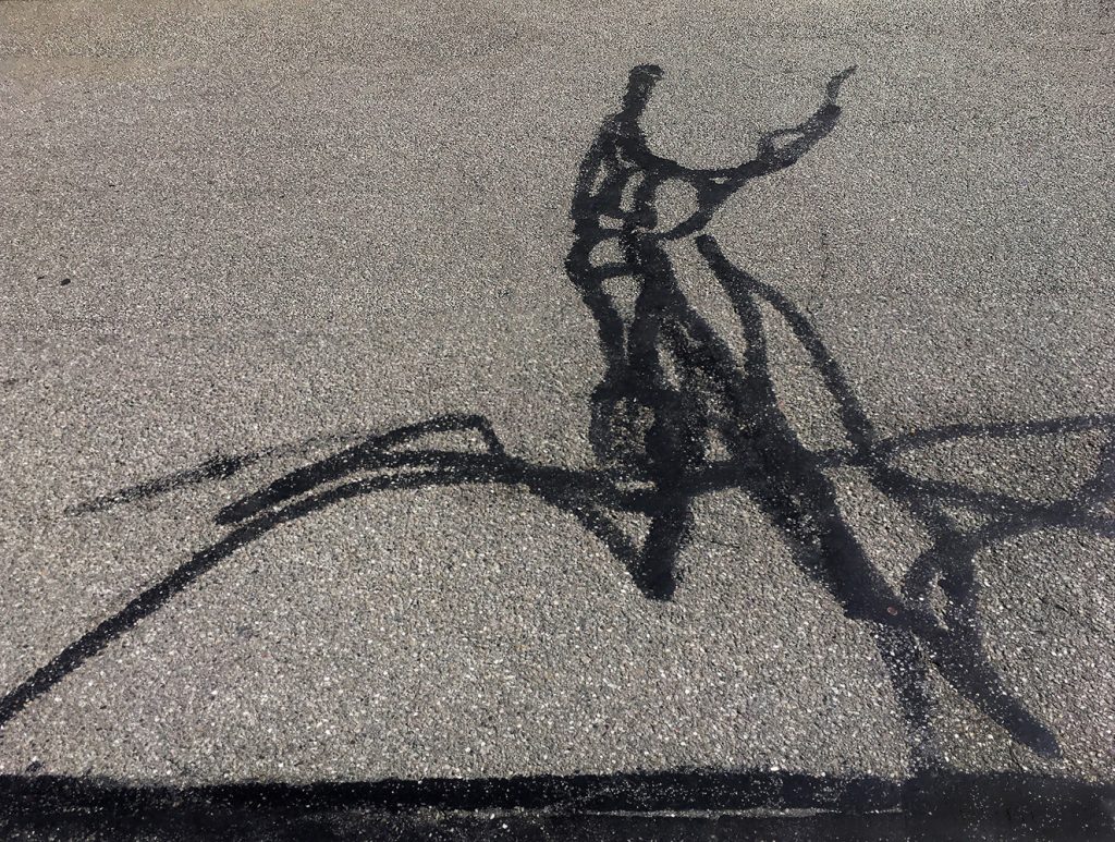 Bernhard Jott Keller, "Der zweidimensionale Läufer", Fotografie, 60 x 80 cm, 250 EUR
