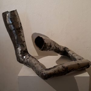"Beine", Eisen, 35 x 46 x 44 cm, 2019, M. Buchenberg
