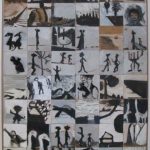 Friederike Fenner, Kleine Welten–Nord, 60x120 cm, Acryl / Holz, 2015